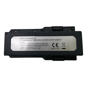 Pièces détachées pour drone quadricoptère radiocommandé SJRC F11S 4K PRO : batterie LiPo 11,1 V 2 500 mAh avec connecteur USB-C