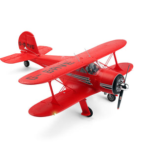 XK A300-Beech D17S 550 mm d'envergure 2,4 GHz 4 canaux 3D/6G Avion RC biplan à voilure fixe en EPP, prêt à voler 