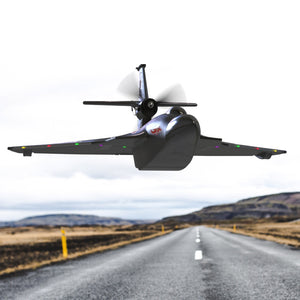 Avion radiocommandé XIAXIU Raptor H650 (terre, mer, air), envergure 490 mm, 2,4 GHz, 6 canaux, équilibrage intelligent, EPP, type warbird, hydravion, prêt à voler (RTF) pour débutants