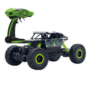 Voitures télécommandées tout-terrain, camions, véhicules 2,4 GHz 4x4 puissants, échelle 1:18, voitures de course tout-terrain, buggy électrique radiocommandé, jouet de loisir pour enfants