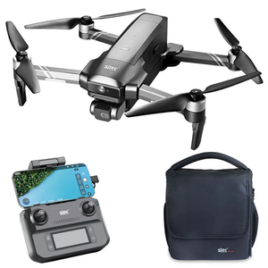 Drone quadricoptère RC pliable SJRC F22 S2 PRO+ 4K PRO GPS 5G WiFi FPV 3,5 km avec caméra 4K HD EIS, nacelle 2 axes, détection d'obstacles par flux optique, moteur brushless, prêt à voler.