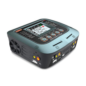 Chargeur intelligent 4 canaux SKYRC Q200 AC/DC avec fonction d'équilibrage et déchargement