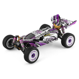 Wltoys 124019 RTR 1/12 2.4G 4WD 60km/h Châssis en métal Voiture radiocommandée Modèles de véhicules Jouets pour enfants