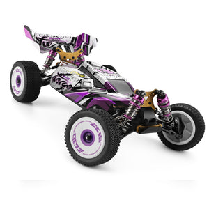 Wltoys 124019 RTR 1/12 2.4G 4WD 60km/h Châssis en métal Voiture radiocommandée Modèles de véhicules Jouets pour enfants