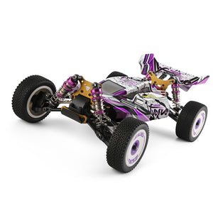Wltoys 124019 RTR 1/12 2.4G 4WD 60km/h Châssis en métal Voiture radiocommandée Modèles de véhicules Jouets pour enfants