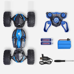 Voiture télécommandée tout-terrain Rock Crawler 2,4 GHz, Monster Truck 4x4 à double moteur, voiture de course électrique, jouet RTR, buggy rechargeable, voiture de loisirs