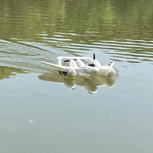 Planeur radiocommandé YF-350 Sea Land Air, envergure 290 mm, 2,4 GHz, 2 canaux, gyroscope intégré, EPP, prêt à voler (RTF), avec éclairage LED.