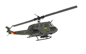 Hélicoptère radiocommandé RC ERA C032 UH-1 2.4G 6CH avec gyroscope 6 axes, échelle 1:48, maintien d'altitude, positionnement par flux optique, TOF (temps de vol), sans barre de stabilisation, prêt à voler.