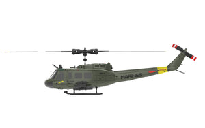 Hélicoptère radiocommandé RC ERA C032 UH-1 2.4G 6CH avec gyroscope 6 axes, échelle 1:48, maintien d'altitude, positionnement par flux optique, TOF (temps de vol), sans barre de stabilisation, prêt à voler.