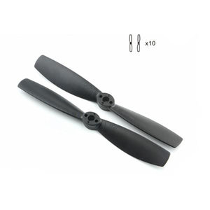 10 paires d'hélices Kingkong 5045 5x4,5 pouces à nez arrondi en polycarbonate et fibre de verre, rotation horaire/antihoraire, pour drone de course RC FPV