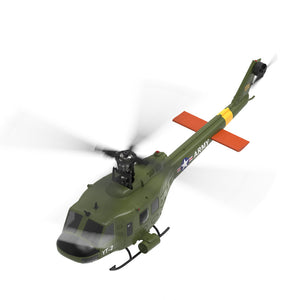 Hélicoptère radiocommandé YuXiang F07 1:34 UH-1 HUEY, 2,4 GHz, 6 canaux, maintien d'altitude, positionnement par flux optique, double moteur brushless