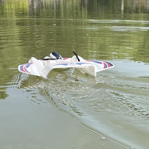 Planeur radiocommandé YF-350 Sea Land Air, envergure 290 mm, 2,4 GHz, 2 canaux, gyroscope intégré, EPP, prêt à voler (RTF), avec éclairage LED.