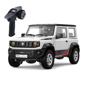 Voiture radiocommandée HG HG4-53 TRASPED 1/16 2.4G 3WD pour SUZUKI JIMNY, crawler tout-terrain avec lumières LED et sons simulés, prête à rouler (RTR), modèle réduit entièrement proportionnel.