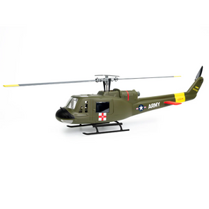 Hélicoptère radiocommandé FlyWing Huey UH1 V4 6CH avec commande de vol ACE, GPS et stabilisation automatique