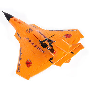 XIAXIU Raptor H650 PLUS Avion radiocommandé terrestre et maritime, envergure 920 mm, 2,4 GHz, 6 canaux, équilibrage intelligent, EPP, hydravion de chasse prêt à voler