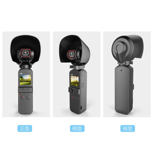 Kit multifonction pour DJI Pocket 2 : pare-soleil, protection d'objectif et support adaptateur