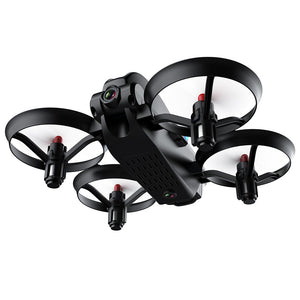 Mini drone KF615 avec lumières LED colorées, drone acrobatique, double caméra, WiFi FPV, maintien d'altitude, quadricoptère RC, jouet cadeau