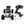 Voiture tout-terrain haute vitesse FY03H 1/12 70 km/h 4x4 radiocommandée pour désert avec moteur brushless 3800 kV 