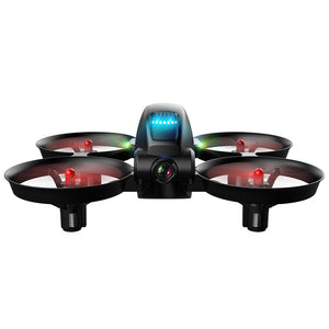 Mini drone KF615 avec lumières LED colorées, drone acrobatique, double caméra, WiFi FPV, maintien d'altitude, quadricoptère RC, jouet cadeau