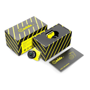 Caméra Caddx FPV 1/1,8'' Starlight HDR OSD 1200TVL, objectif commutable 1,66 mm / 2,1 mm pour drones RC