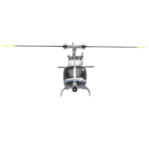 Hélicoptère radiocommandé Bell 206 2.4G 6CH 6 axes avec gyroscope et GPS, échelle 1:33, maintien d'altitude, sans barre de stabilisation, prêt à voler (RTF).