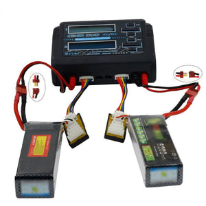 Chargeur d'équilibrage HTRC C240 ​​DUO 150 W à double canal pour batteries RC