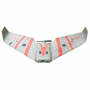 Avion RC Reptile S800 V2 en kit, envergure 820 mm, gris, FPV EPP, aile volante de course 