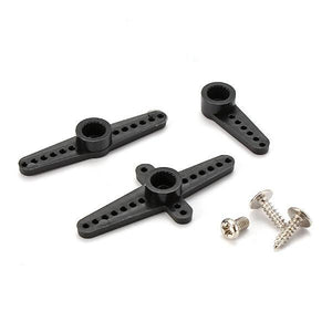 4 servos micro RC à engrenages métalliques MG90S 13,4 g pour mini-voitures / mini-bateaux / hélicoptères et avions