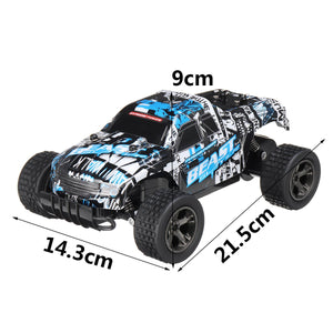 Voiture radiocommandée KYAMRC 2811 1/20 2,4 GHz 2 roues motrices, tout-terrain, drift haute vitesse