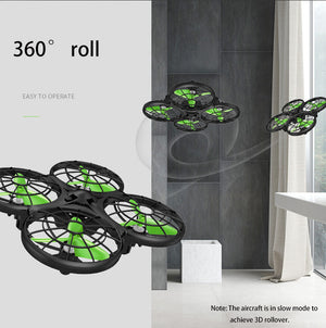 Drone Syma X26 à quatre canaux et quatre axes, à induction et à détection d'obstacles infrarouge, télécommandé.