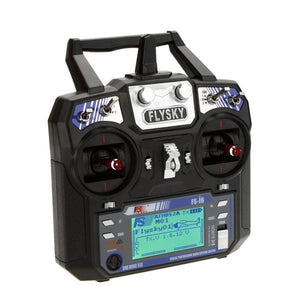Émetteur radio FlySky FS-i6 2,4 GHz 6 canaux AFHDS avec récepteur FS-iA6B pour drone RC FPV