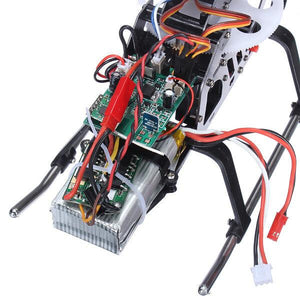 Hélicoptère radiocommandé WLtoys V913 2,4 GHz 4 canaux avec projecteur LED - Prêt à voler