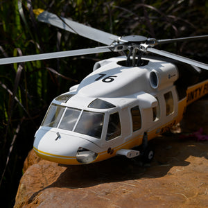 FLYWING  UH-60L Firehawk 470L-Scale RC Helicopter RTF – ACE Flight Controller, GPS Hold, 18-Min Flight Time, Scale Detail