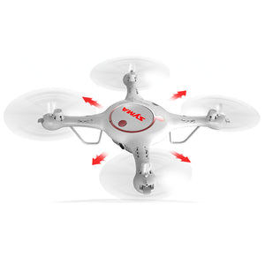 Équipement de caméra Wi-Fi 720p pour drone quadricoptère radiocommandé Syma X5UW-D FPV en temps réel à 4 canaux 