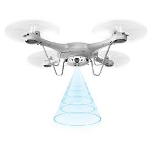Équipement de caméra Wi-Fi 720p pour drone quadricoptère radiocommandé Syma X5UW-D FPV en temps réel à 4 canaux 