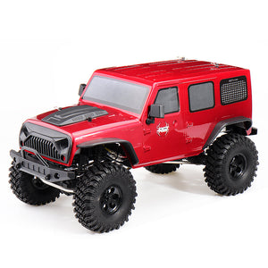 RGT EX86100V2 2.4G 1/10 Voiture RC Tout-Terrain Crawler, Modèles de Véhicules RC Longue Portée 150m Quatre roues motrices