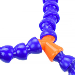 Support de fer à souder à six bras, outil de fixation pour circuit imprimé avec mini-ventilateur intégré