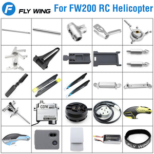 Pièces détachées pour hélicoptère radiocommandé FLY WING FW200 