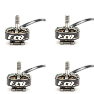 4 moteurs brushless EMAX ECO 2306 1700-2400KV 4S pour drone RC FPV Racing