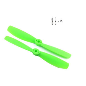 10 paires d'hélices Kingkong 5045 5x4,5 pouces à nez arrondi en polycarbonate et fibre de verre, rotation horaire/antihoraire, pour drone de course RC FPV