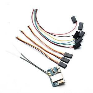 Récepteur Flysky X6B à sortie i-bus bidirectionnelle pour aéronefs multirotors