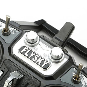 Émetteur radiocommandé Flysky i6X FS-i6X 2,4 GHz 10 canaux AFHDS 2A avec récepteur X6B/IA6B/A8S pour drone RC FPV