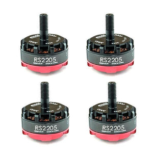 4 moteurs brushless de course EMAX RS2205 2300KV pour drone de course FPV RC