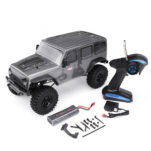 RGT EX86100V2 2.4G 1/10 Voiture RC Tout-Terrain Crawler, Modèles de Véhicules RC Longue Portée 150m Quatre roues motrices