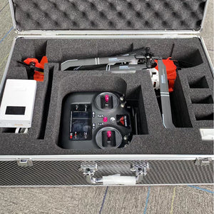 Hélicoptère de sauvetage UH60 des garde-côtes YXZNRC F09-S 2,4 GHz, gyroscope 6 axes, sans balais, avec GPS et FPV