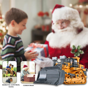 Pelleteuse télécommandée 1:20, véhicule de chantier 2,4 GHz, jouet multifonctionnel pour enfants, cadeau idéal pour les garçons.