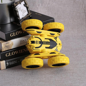 Voiture télécommandée acrobatique 1:28 2.4G double face tout-terrain 