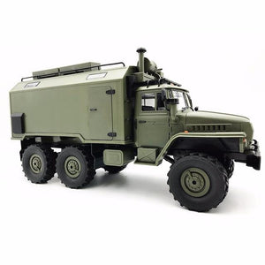 Camion militaire radiocommandé WPL B36 1/16 2,4 GHz 6 roues motrices tout-terrain, véhicule militaire d'escalade