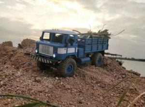 Camion militaire télécommandé WPL B-24 1/16, véhicule tout-terrain 4x4 capable de franchir les obstacles. 