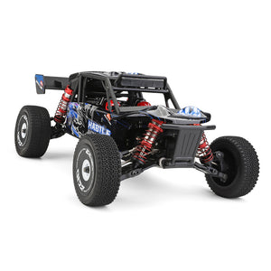 Wltoys 124018 RTR 1/12 2.4G 4WD 60km/h Châssis en métal Voiture radiocommandée Modèles de véhicules Jouets pour enfants
